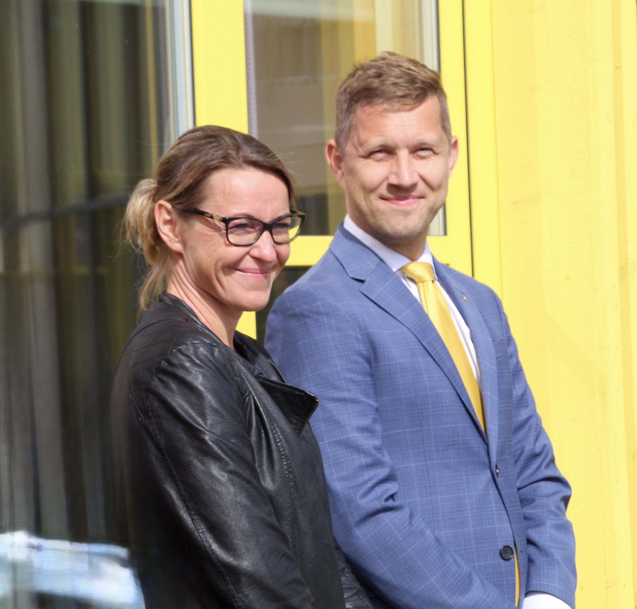 Kristi Klaos ja Karro Külanurm_Põltsamaa lasteaia avamisel. Foto erakogu Jõgeva vallavanema ja abivallavanema kandidaadid Kristi Klaos ja Karro Külanurm Põltsamaa lasteaia avamisel, sõbraliku ja koostöömeelse hoiakuga. Foto: erakogu.